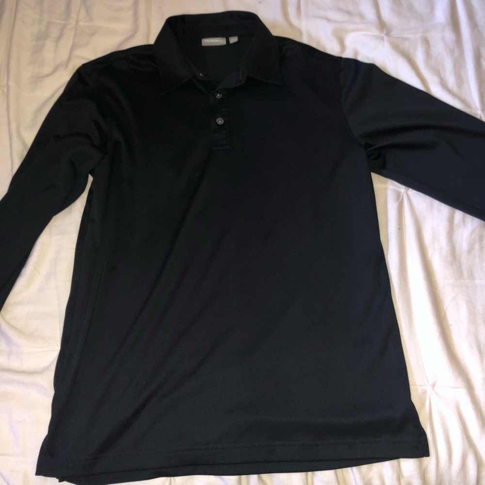 Long sleeve polo shirt